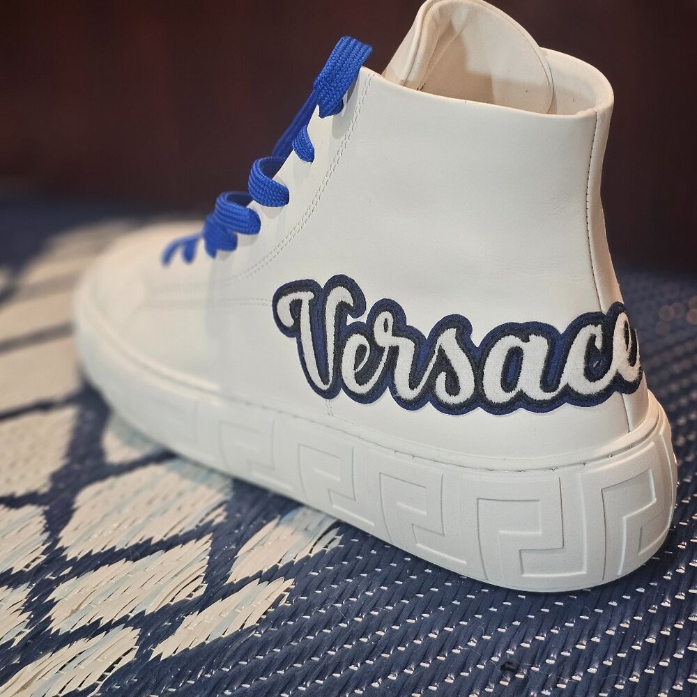 Varsity Greca High-Top Trainer